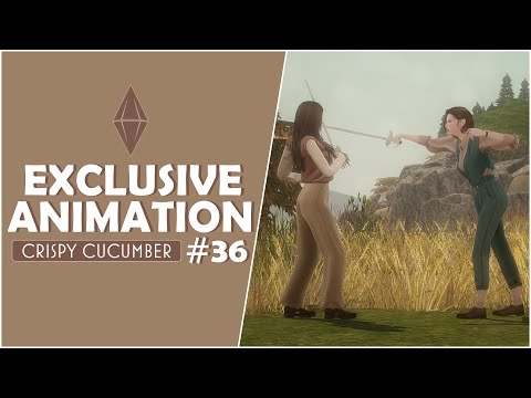 Видео: THE SIMS 4 EXCLUSIVE ANIMATION #36 l CRISPY CUCUMBER