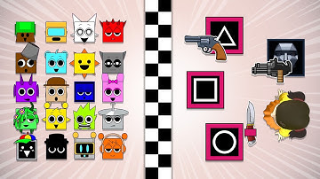 Sprunki Survival: Escape from the Squid Game Bosses!