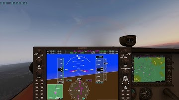 Two X-Plane RNAV Approaches using the G1000 and G430
