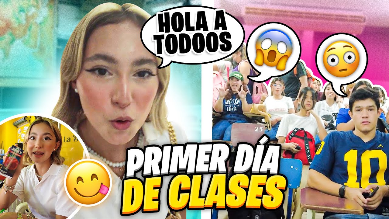 PRIMER DÍA DE UNIVERSIDAD DE DAFNNE 😱🏫 | Hermanas JM