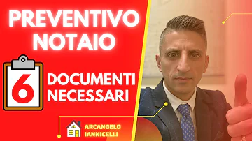 Cosa scrivere al Notaio per preventivo?