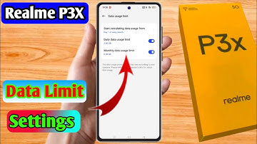 realme p3x 5g data limit setting, realme p3x 5g data limit kaise set kare