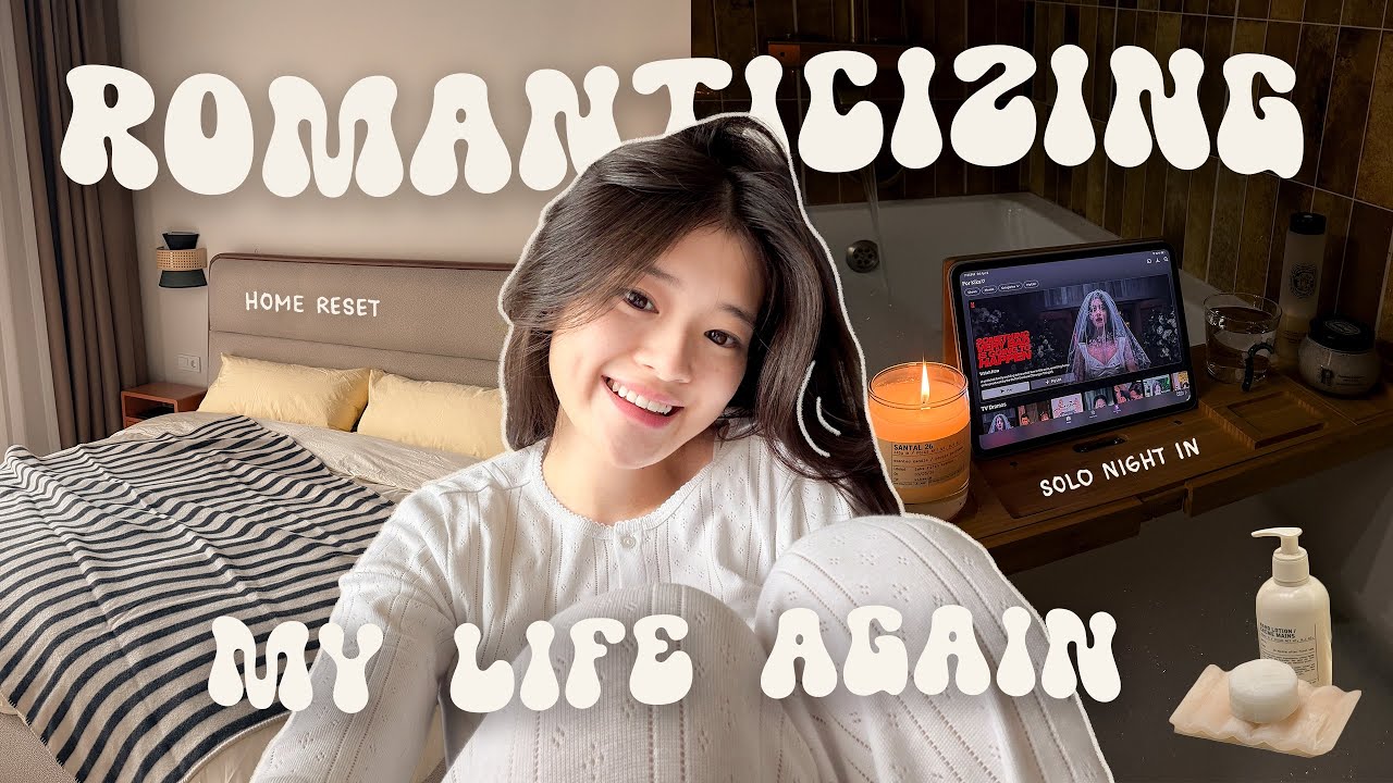 I Started Romanticizing My Life Again | home reset, unboxing