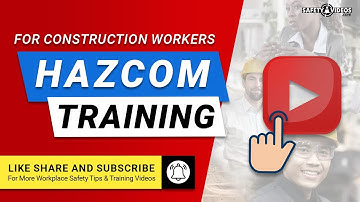 HazCom Training for Construction Workers from SafetyVideos.com