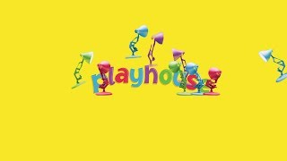 Nine Luxo Lamps Spoof Playhouse Logo