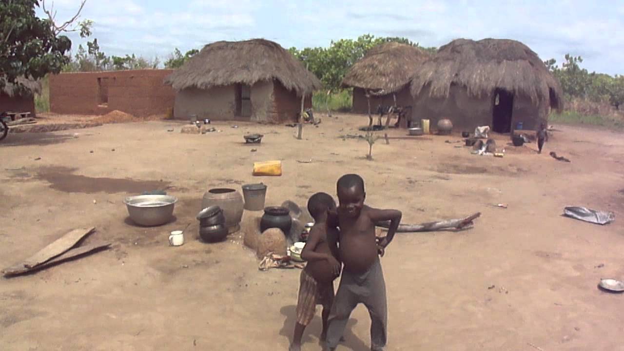 west african village life