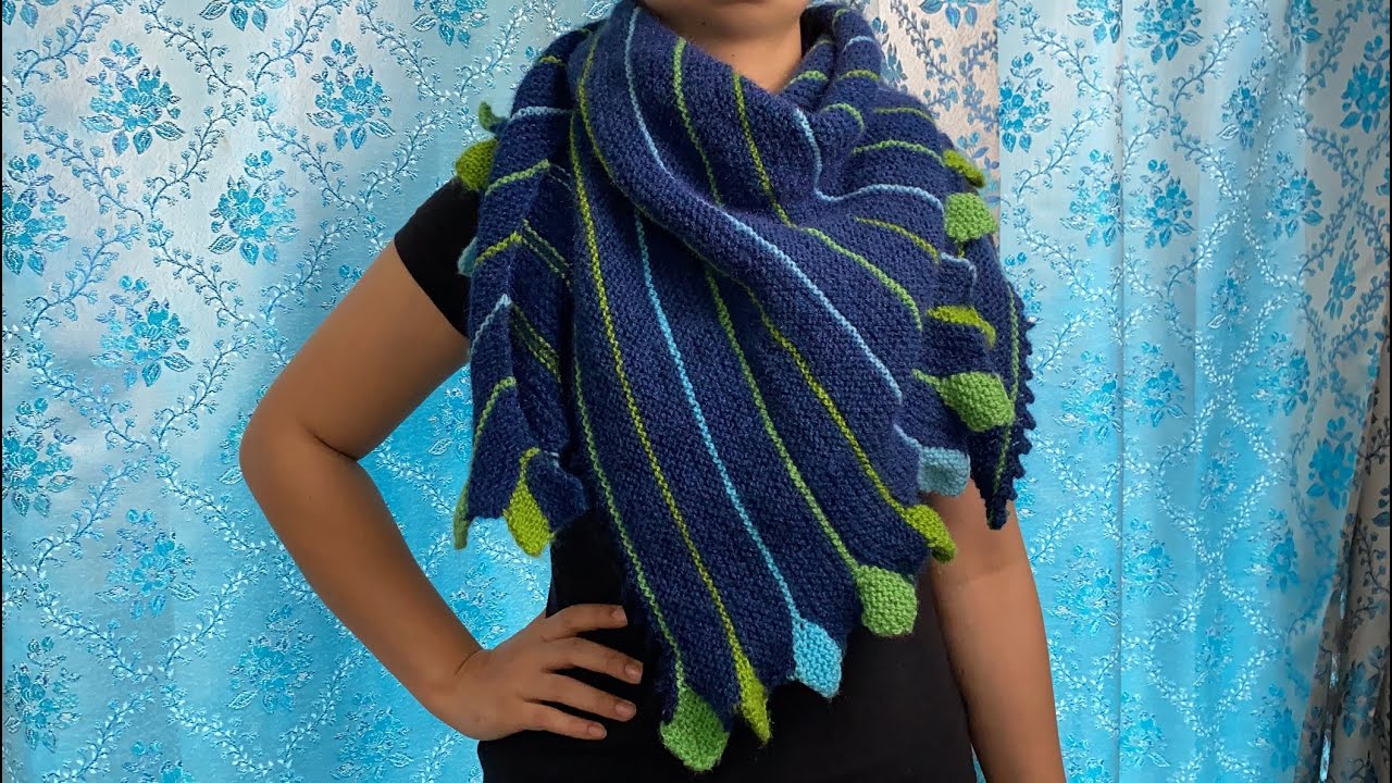 Knitting Elegant & Beautiful Crescent Shawl || अर्धचंद्राकार शाल अपने लिए बनाये आसानी से ||