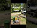  Leave no trace 