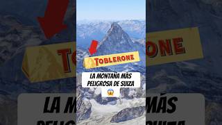 Así es la montaña más PELIGROSA de Suiza. 😱🏔️ #viajes #curioso #extremo