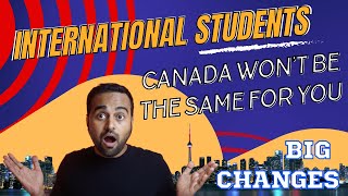 SHOCKING ANNOUNCEMENTS for International Students