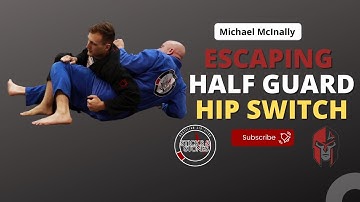 Escaping half guard hipswitch