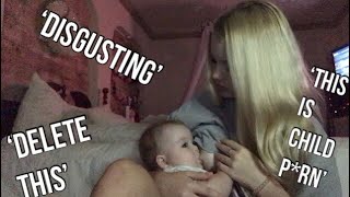 PUBLIC BREASTFEEDING AS A TEEN MOM (RANT)