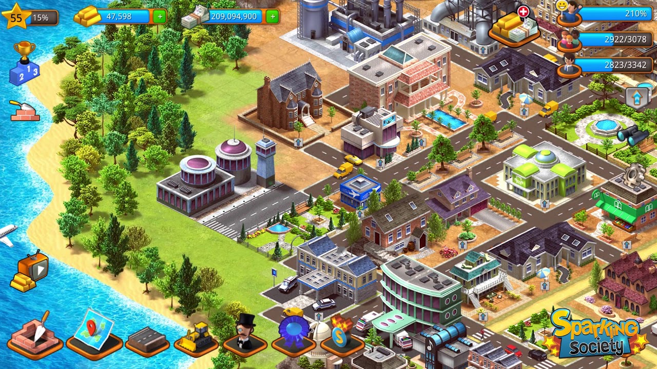 Tropical Paradise: Town City MOD APK cover