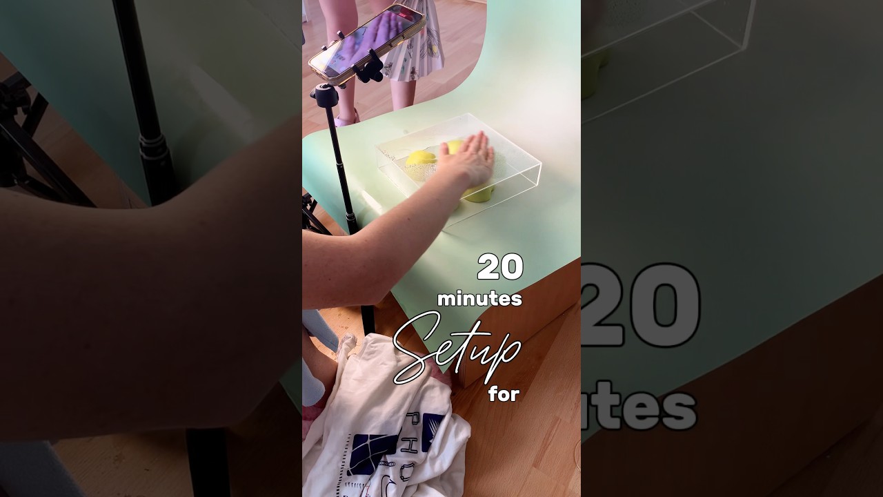 MY BUDGET SETUP VS THE SHOT #ugc #ugccreator