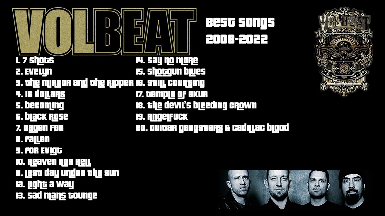 Volbeat best songs 2008 2022