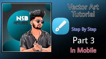 Vector Art Tutorial Part 3 | NSB Pictures Vector Art | Vector Art Kaise Banayen - The Kumar Arts