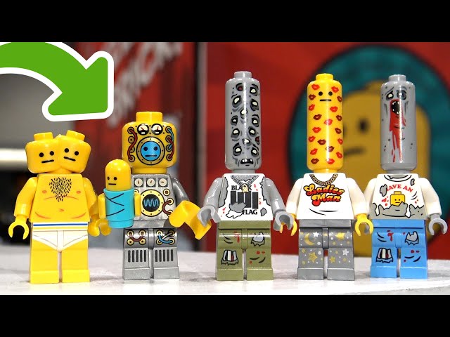 How To Make Custom LEGO Minifigs - 3D Pieces & Accessories! EP4 