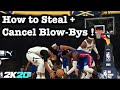 NBA 2K20 On Ball Steals Tutorial How to Get More Steal Animations. Best Defense Tips + How to Defend