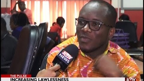 Lack of basic social amenities can trigger riot - Evans (23-10-18)