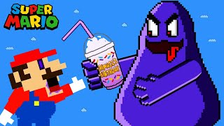 Мульт Super Mario Bros The Grimace Shake Game Animation