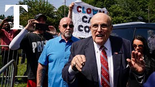 Rudy Giuliani to turn himself in for processing on racketeering charges