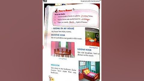 Class- 1 EVS  || Chapter- 11 House || By Sarita Ma