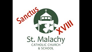 Video thumbnail of "Sanctus XVIII Chant Mass"