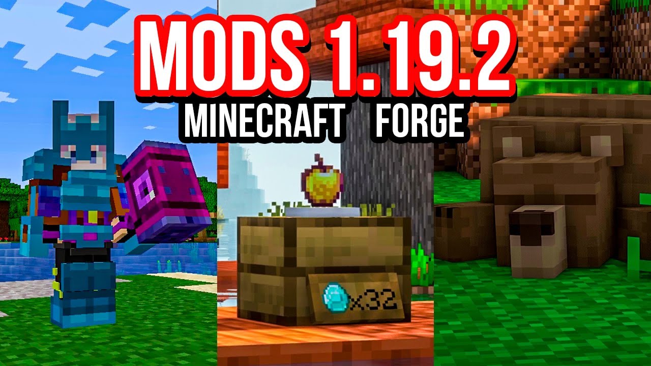 TOP 12 MODS para MINECRAFT 1.19.2/1.20.1 de PLANETA VEGETTA 