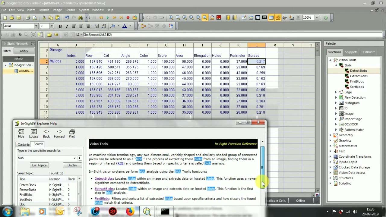 Insight Spreadsheet Tutorial Blob Analysis YouTube
