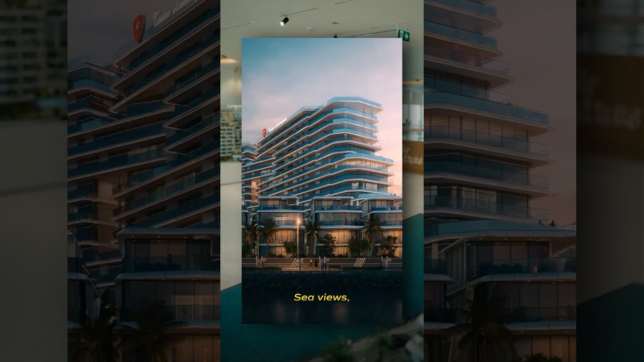 Tonino Lamborghini Residences: Italian Luxury Living in Ras Al Khaimah #ytshorts #shortsfeed