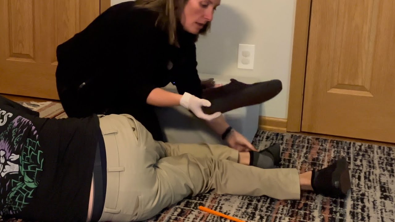 TSA ASMR ~ Passed Out Pat-Down 💤