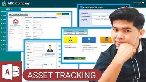 ASSET TRACKING MANAGEMENT (For Sale Only)  | Edcelle John Gulfan🗂️