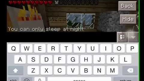 How to Put Color on Text - MCPE 0.11.0