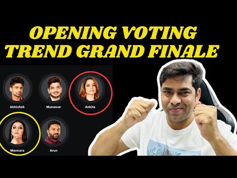 Bigg Boss 17 Grand Finale Opening Voting Trend: Munawar Vs Who? किसको मिल रहे हैं बम्पर वोट?