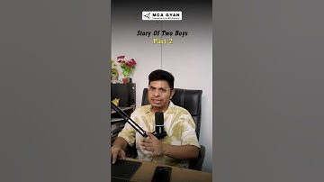 Story Of Two Boys😊99.9% Lane Ki kahani II Part-2 #mahmcacet2026 #mcagyan #mcacet #mcaentrance