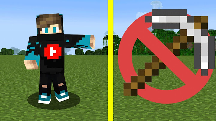ماين كرافت : ولكن ممنوع استخدم البيكاكس و الحياة صارت صعبة !!؟ 😓😭