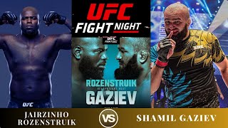 UFC Vegas 87:Jairzinho Rozenstruik vs Shamil Gaziev : Full card preview| #ufcvegas87