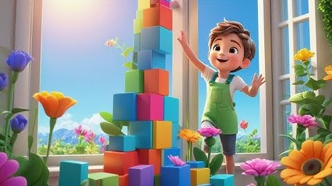 Building Block Boogie | Fun Construction Song for Kids | Toddler Rhyme About Building and Play