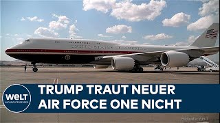 AIR FORCE ONE: Trump apparently doesn't trust new presidential plane – flies back in old jet