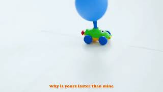 Balloon powered Car- toy balloon launcher-hotselling toys
