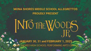 Into the Woods Jr. presented by the Mona Shores Middle School Allegrettos