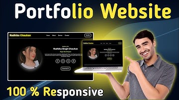 I Build a Professional Portfolio Website in 15 Minutes! (HTML & CSS)