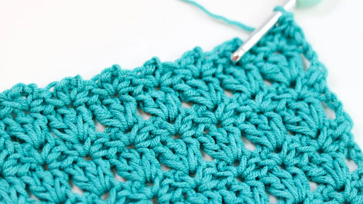 Left Handed Crochet - Primrose Stitch - Easy Blanket Stitch