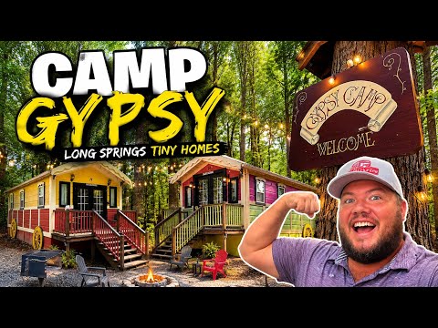 Welcome to Camp Gypsy! One of Tennessee’s Coolest Tiny Home Resorts 😳 Long Springs Tiny Homes