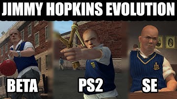 Bully Beta - Evolution of Jimmy Hopkins (From Beta to Anniversary Edition)
