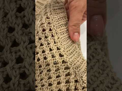 Как связать топ - сюда⤴️ #урокивязания #knitting #вязаниеспицами #knit #вязание