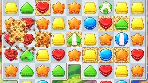 Cookie Jam Android Gameplay Level - 1 - 6