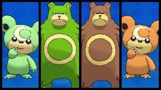 FULL TEDDIURSA EVOLUTION TEAM!