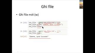 Python Crash Course - Session 12 - File Wealth