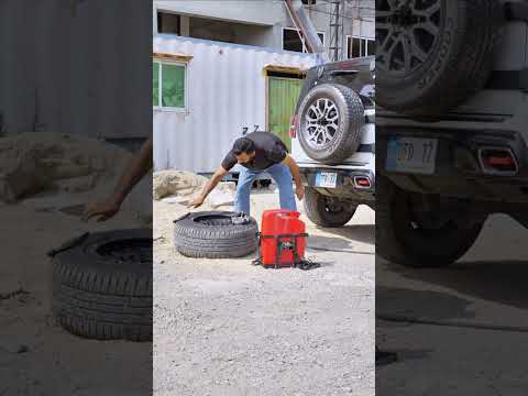 Why Did They Overinflate the BJ40’s Tyre Until It Burst? 🙆‍♂️